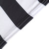 6ft Black / White Spandex Stretch Fitted Rectangular Tablecloth#whtbkgd