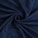 6ft Navy Blue Wavy Spandex Fitted Rectangle 1-Piece Tablecloth Table Skirt#whtbkgd