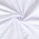 6ft White Wavy Spandex Fitted Rectangle 1-Piece Tablecloth Table Skirt#whtbkgd