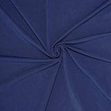 6ft Navy Blue Spandex Stretch Fitted Rectangular Tablecloth#whtbkgd