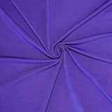 Purple Highboy Spandex Cocktail Table Cover, Fitted Stretch Tablecloth for 24"-32" Dia Table#whtbkgd