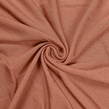 6ft Terracotta (Rust) Spandex Stretch Fitted Rectangular Tablecloth#whtbkgd