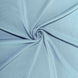 8FT Dusty Blue Rectangular Stretch Spandex Tablecloth#whtbkgd