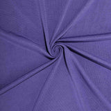 Purple Stretch Spandex Rectangle Tablecloth 8ft Wrinkle Free Fitted Table Cover#whtbkgd