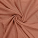 Terracotta (Rust) Spandex Stretch Fitted Rectangular Tablecloth - 8ft#whtbkgd