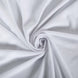 8FT White Rectangular Stretch Spandex Table Top Cover#whtbkgd
