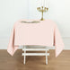 54 inches Rose Gold | Blush Square Polyester Tablecloth