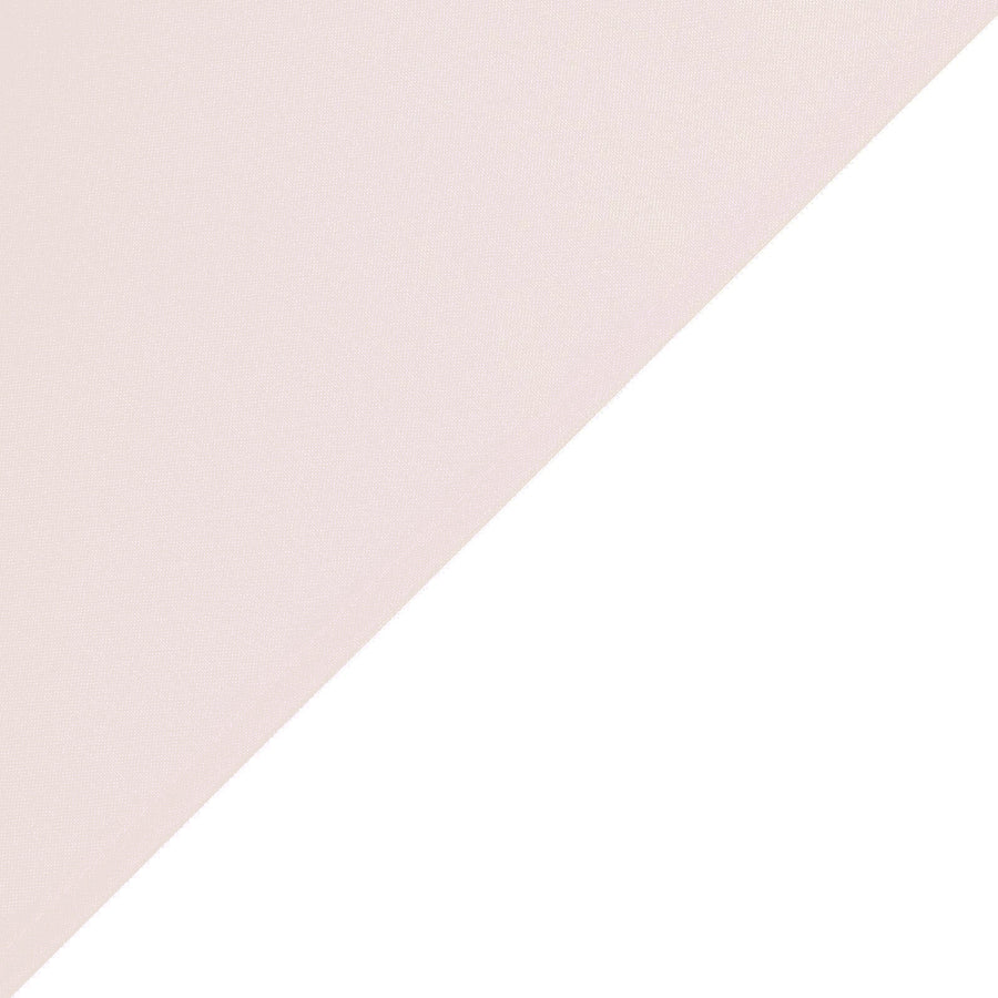 54 inches Rose Gold | Blush Square Polyester Table Overlay