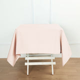 Blush Polyester Square Tablecloth 54"x54"