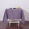 54 inch Violet Amethyst Square Polyester Tablecloth