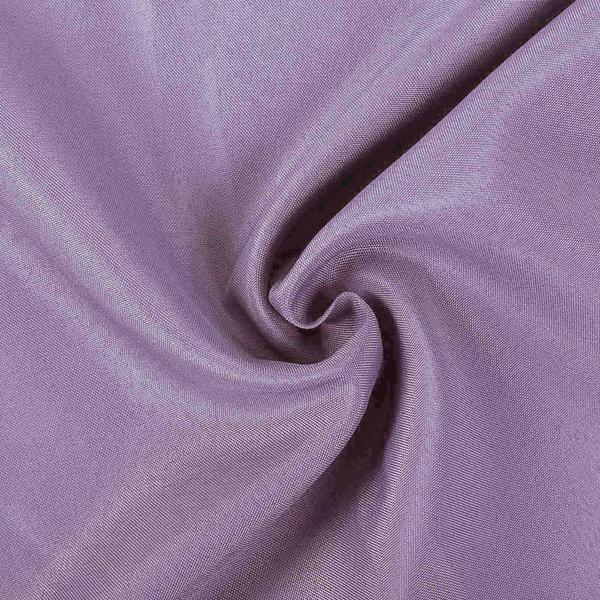54 inch Violet Amethyst Square Polyester Table Overlay#whtbkgd