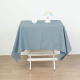 Dusty Blue Polyester Square Tablecloth 54"x54"