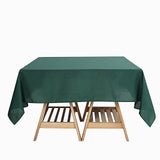 Hunter Emerald Green Polyester Square Tablecloth 54"x54"