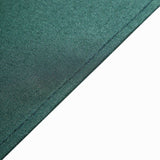 54 inches Hunter Emerald Green Square Polyester Table Overlay