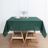 54" Hunter Emerald Green Square Polyester Tablecloth