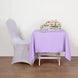 54inch Lavender Lilac Square Polyester Tablecloth