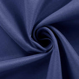 54 inch Navy Blue Square Polyester Table Overlay#whtbkgd