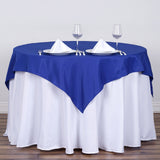 Royal Blue Polyester Square Tablecloth 54"x54"