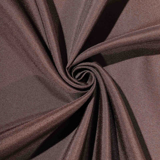 Create Memorable Moments with the 70x70 Chocolate Square Seamless Polyester Tablecloth