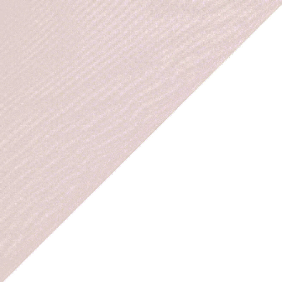 70inch Square Polyester Table Overlay - Rose Gold | Blush