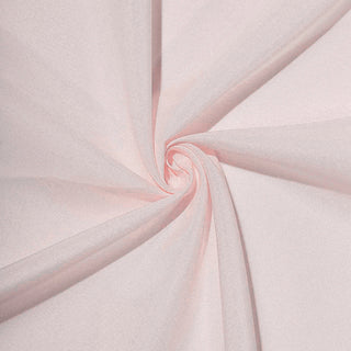 Enhance Your Event Decor with the Blush Square Seamless Polyester Tablecloth