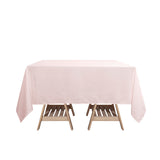 Blush Polyester Square Tablecloth 70"x70"