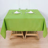 70 inches Apple Green Square Polyester Tablecloth