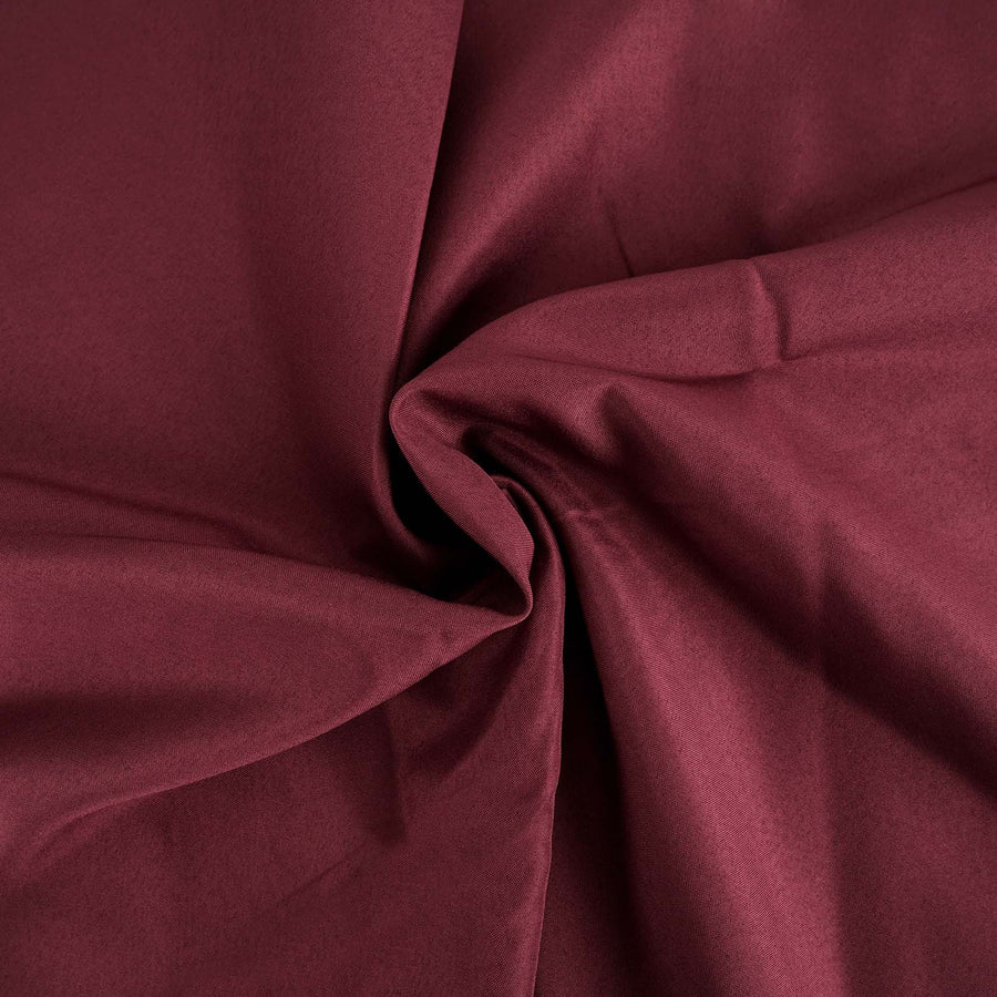 70 inch Burgundy Square Polyester Tablecloth#whtbkgd