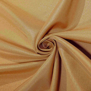 Enhance Your Event Décor with the 70"x70" Gold Square Seamless Polyester Table Overlay