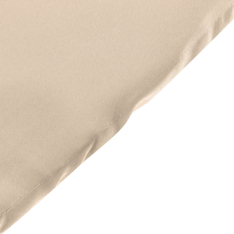 70inch Nude Polyester Square Tablecloth
