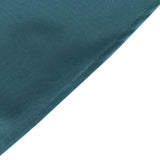 Peacock Teal Polyester Square Tablecloth 70"x70"