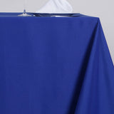 Royal Blue Polyester Square Tablecloth 70"x70"