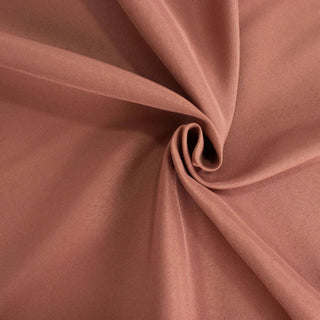 Versatile and Luxurious Terracotta (Rust) Tablecloth for All Your Special Events