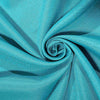 70inch Turquoise Square Polyester Table Overlay#whtbkgd