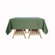 70" Olive Green Square Polyester Tablecloth