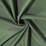 70inch Olive Green Square Polyester Table Overlay#whtbkgd