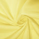 70 inch Yellow Square Polyester Table Overlay#whtbkgd