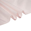 90 Inch Seamless Square Polyester Tablecloth - Rose Gold | Blush