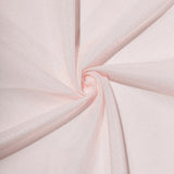 90 Inch Square Polyester Tablecloth - Rose Gold | Blush#whtbkgd