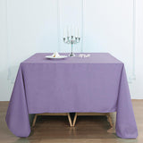 90Inch Violet Amethyst Seamless Square Polyester Tablecloth