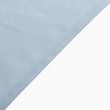 Dusty Blue Polyester Square Tablecloth 90x90 Inch