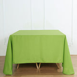Apple Green Polyester Square Tablecloth 90x90 Inch