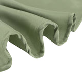 90Inch Eucalyptus Sage Green Seamless Square Polyester Table Overlay