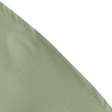 90Inch Dusty Sage Green Polyester Square Tablecloth