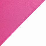 Fuchsia Polyester Square Tablecloth 90Inch