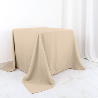 Create Unforgettable Moments with the Nude Seamless Square Polyester Tablecloth