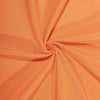 90Inch Orange Seamless Square Polyester Tablecloth#whtbkgd