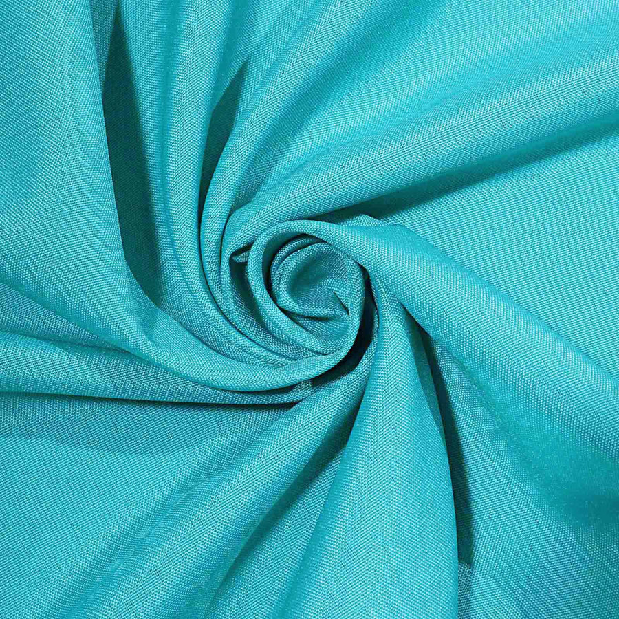90inch Turquoise Seamless Square Polyester Tablecloth#whtbkgd