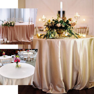 Versatile and Stylish Round Tablecloth for Any Occasion