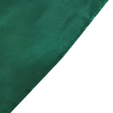 108Inch Hunter Emerald Green Satin Round Tablecloth